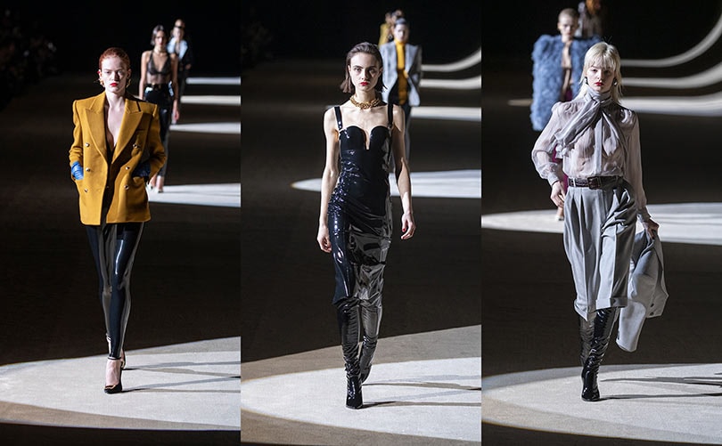 Las tendencias de la Semana de la Moda parisina: elegancia nostálgica y látex Las tendencias de la Semana de la Moda parisina: elegancia nostálgica y látex