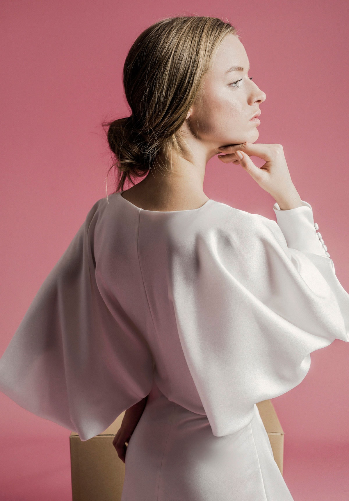 Un vestido de novia de plástico reciclado, por Sophie et Voilà Un vestido de novia de plástico reciclado, por Sophie et Voilà