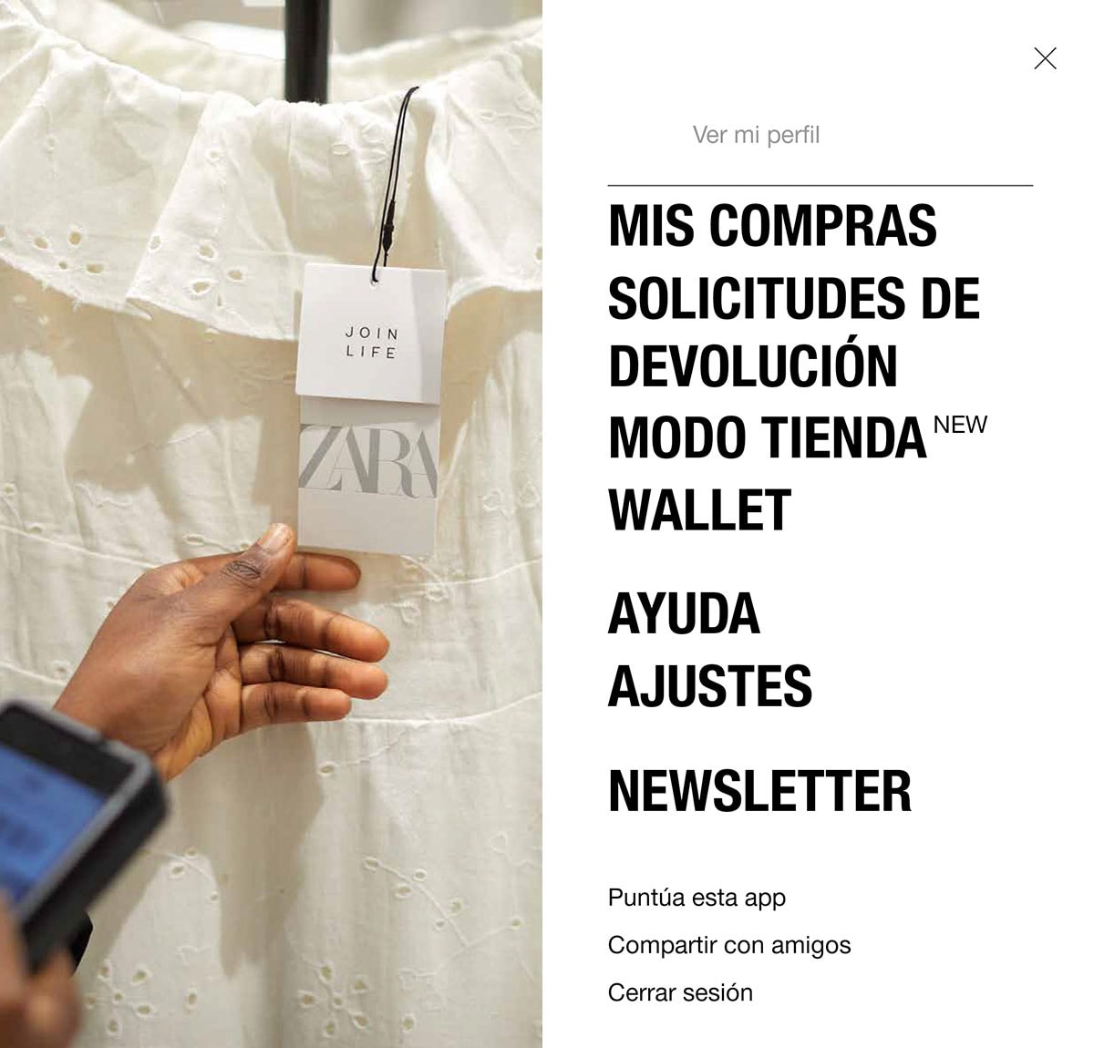 Así funciona el nuevo “Modo tienda” de Zara: desde reservar probadores a localizar prendas Así funciona el nuevo “Modo tienda” de Zara: desde reservar probadores a localizar prendas