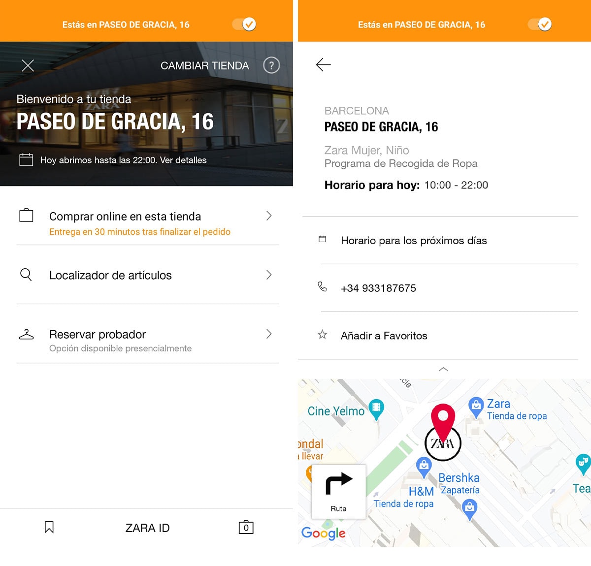 Así funciona el nuevo “Modo tienda” de Zara: desde reservar probadores a localizar prendas Así funciona el nuevo “Modo tienda” de Zara: desde reservar probadores a localizar prendas